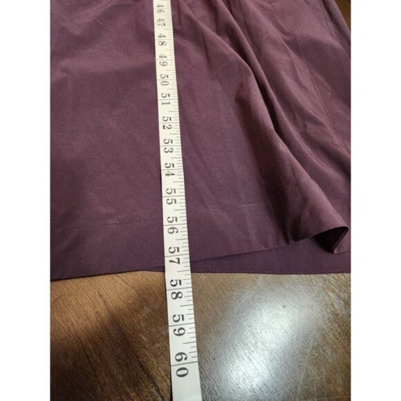 Athleta Womens Maxi Dress Pockets Sleeveless Drawstring Waist Purple Size L - Picture 7 of 7